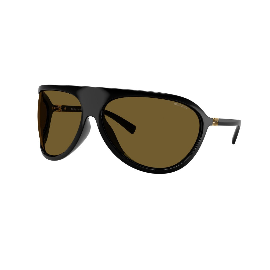 Miu Miu 0Mu A01s Oversized Aviator Sunglasses