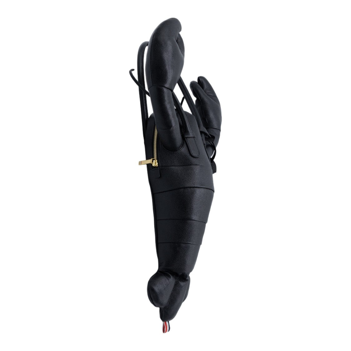 Thom Browne Novelty Lobster-Shape Statement Bag With Gold Accents