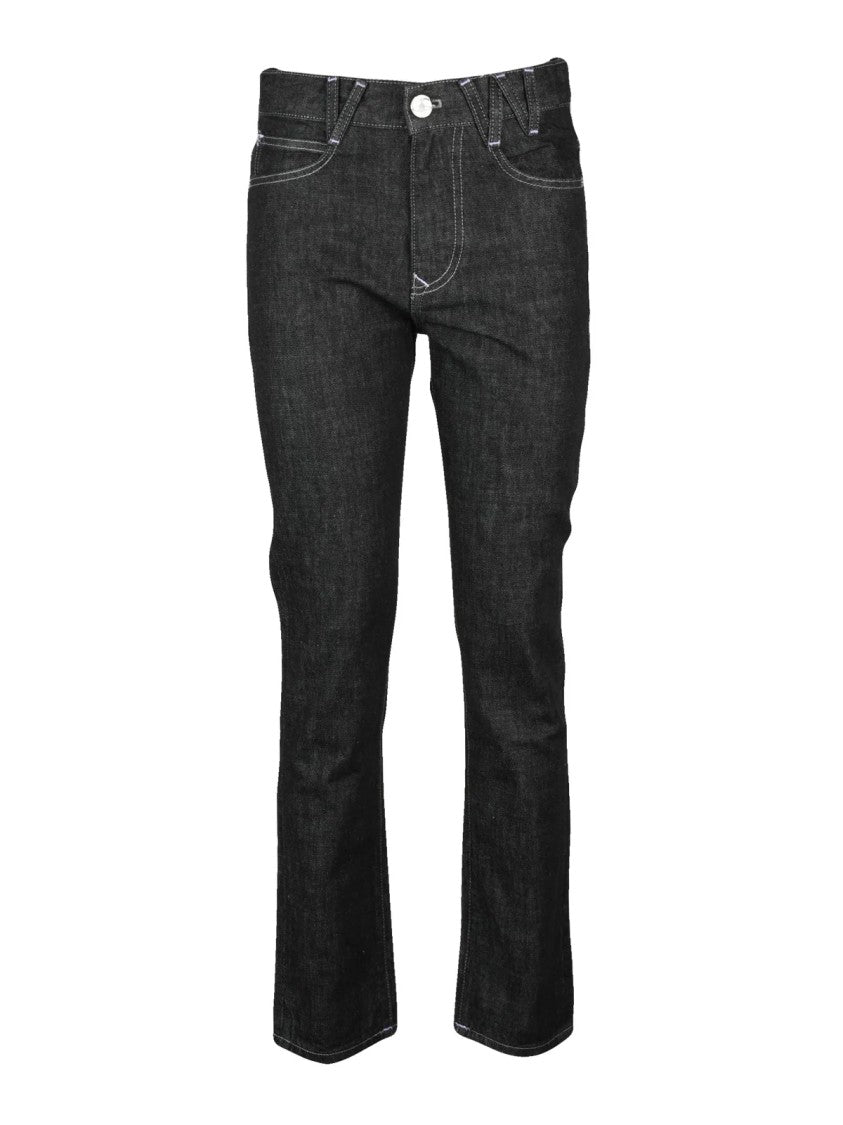 Vivienne Westwood Black Cotton Tapered Jeans