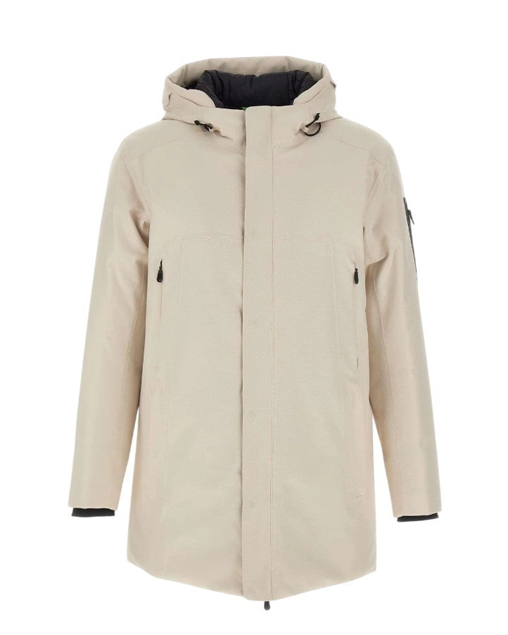 Boss Technical Fabric Parka With Adjustable Features