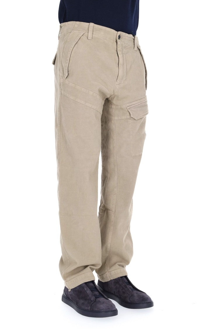 C.P. Company Stretch Moleskine Cotton Trousers