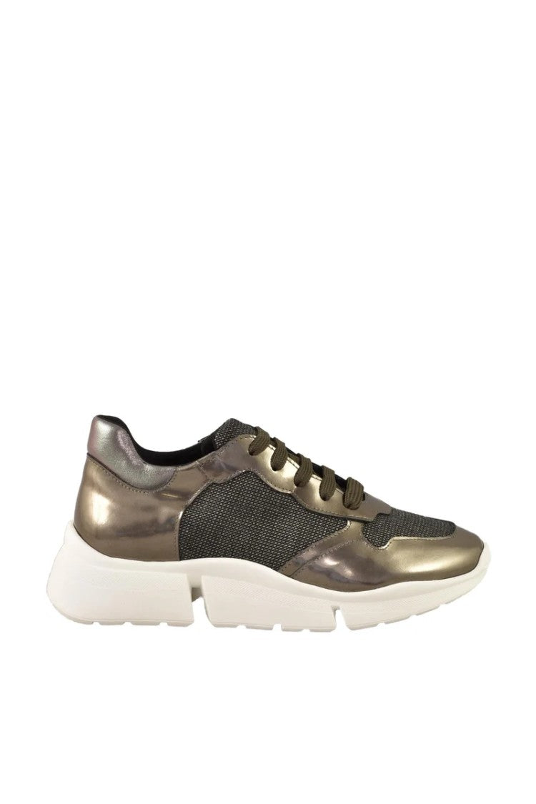 Twelve Style Division Leather/Other Fibers Sneakers - Grey