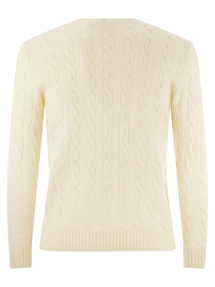 Polo Ralph Lauren Wool And Cashmere Cable-Knit Sweater