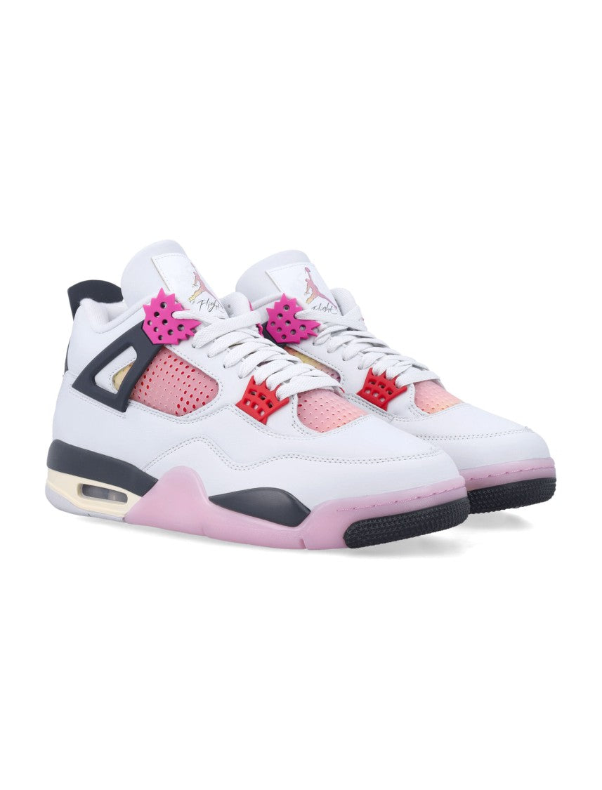 Nike Air Jordan 4 Retro Sneakers With Comic-Inspired Detailing