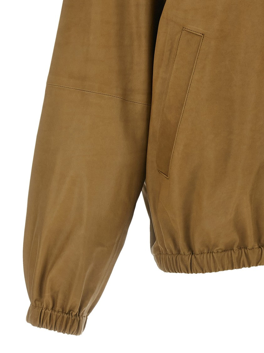 Auralee Ultra-Thin Leather Jacket