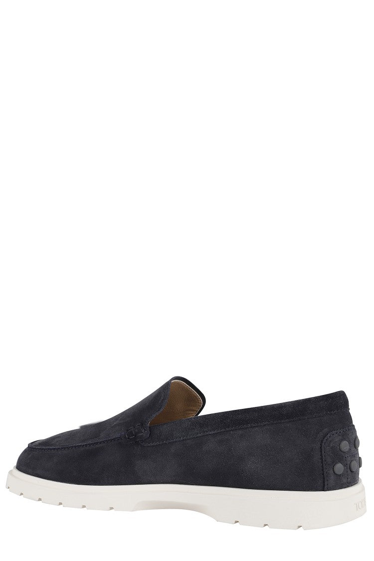 Tod's Suede Hybrid Moccasin