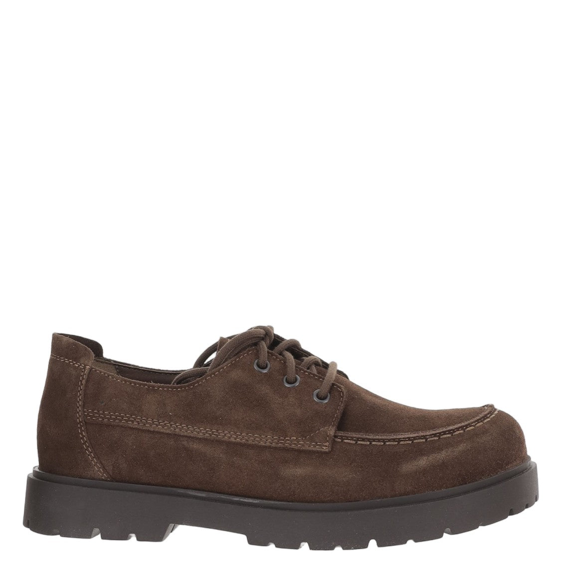 Birkenstock Highwood Moc Lace Low Shoes In Suede With Anatomical Footbed