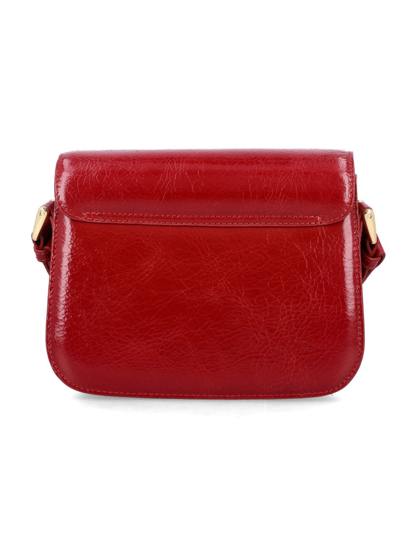 A.P.C. Grace Small Shoulder Bag Red
