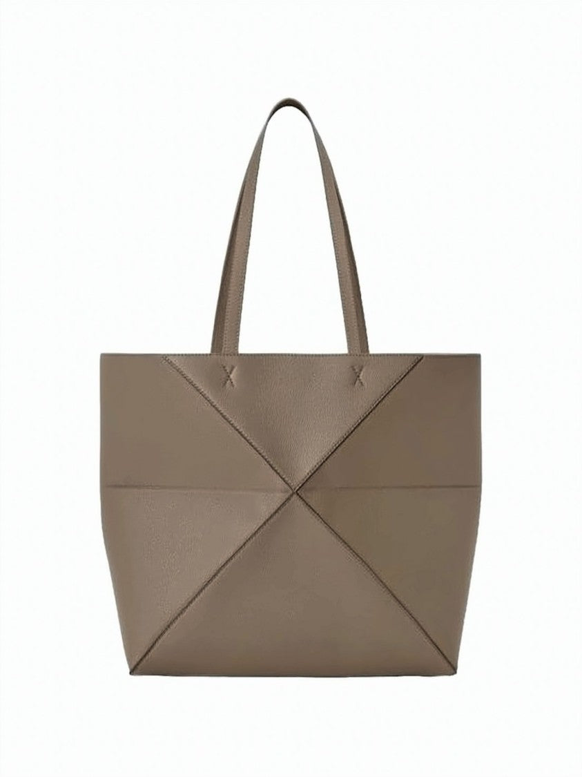 Loewe Geometric Calf Leather Shoulder Bag
