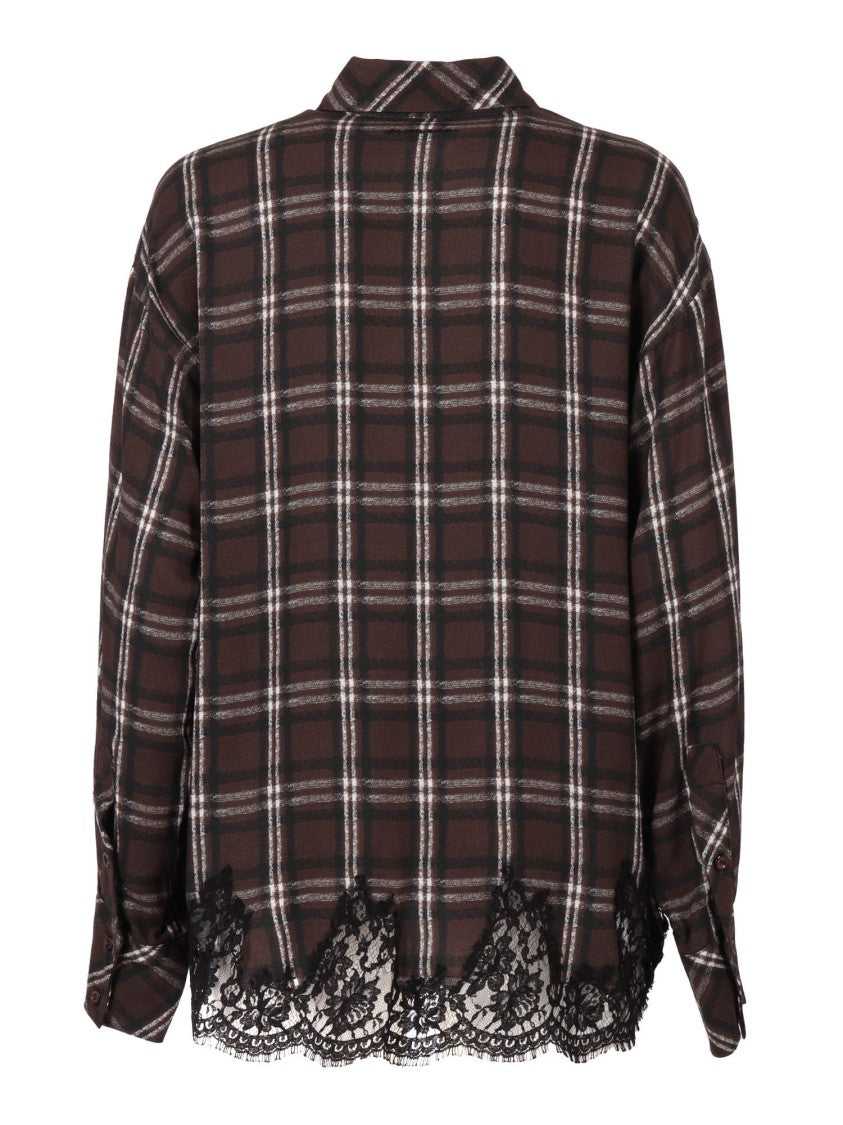 Ermanno Scervino Long-Sleeved Shirt With Classic Collar