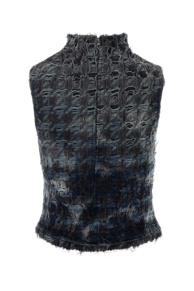 Diesel Multicolor Denim Top