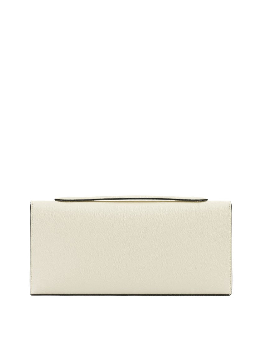 Valextra "Isis" Clutch With Shoulder Strap