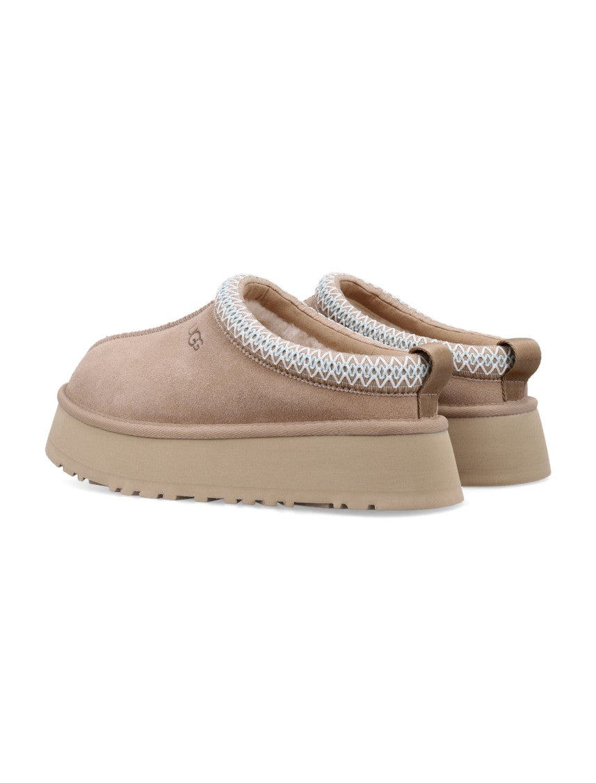 Ugg Tazz Platform Suede Uggbraid Mules