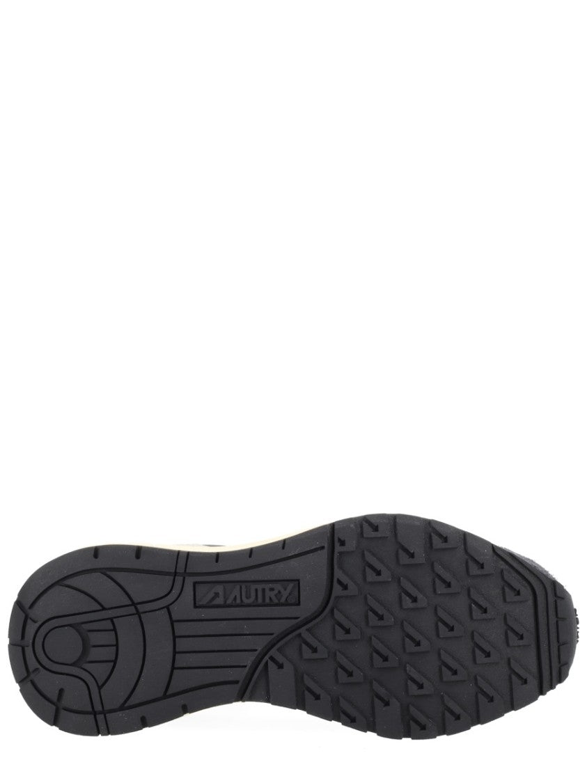 Autry Reelwind Low Textured Suede Nylon-Blend Sneakers