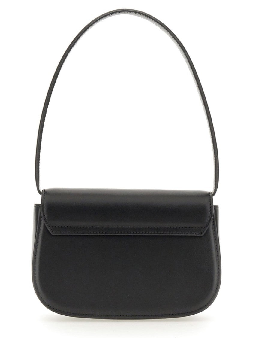 Diesel Rectangular Black Shoulder Bag