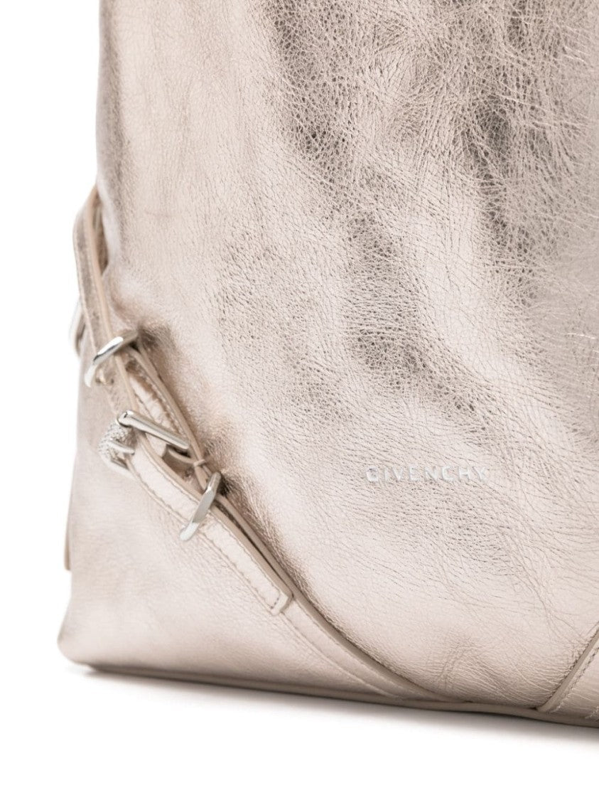 Givenchy Gold-Tone Calf Leather Shoulder Bag