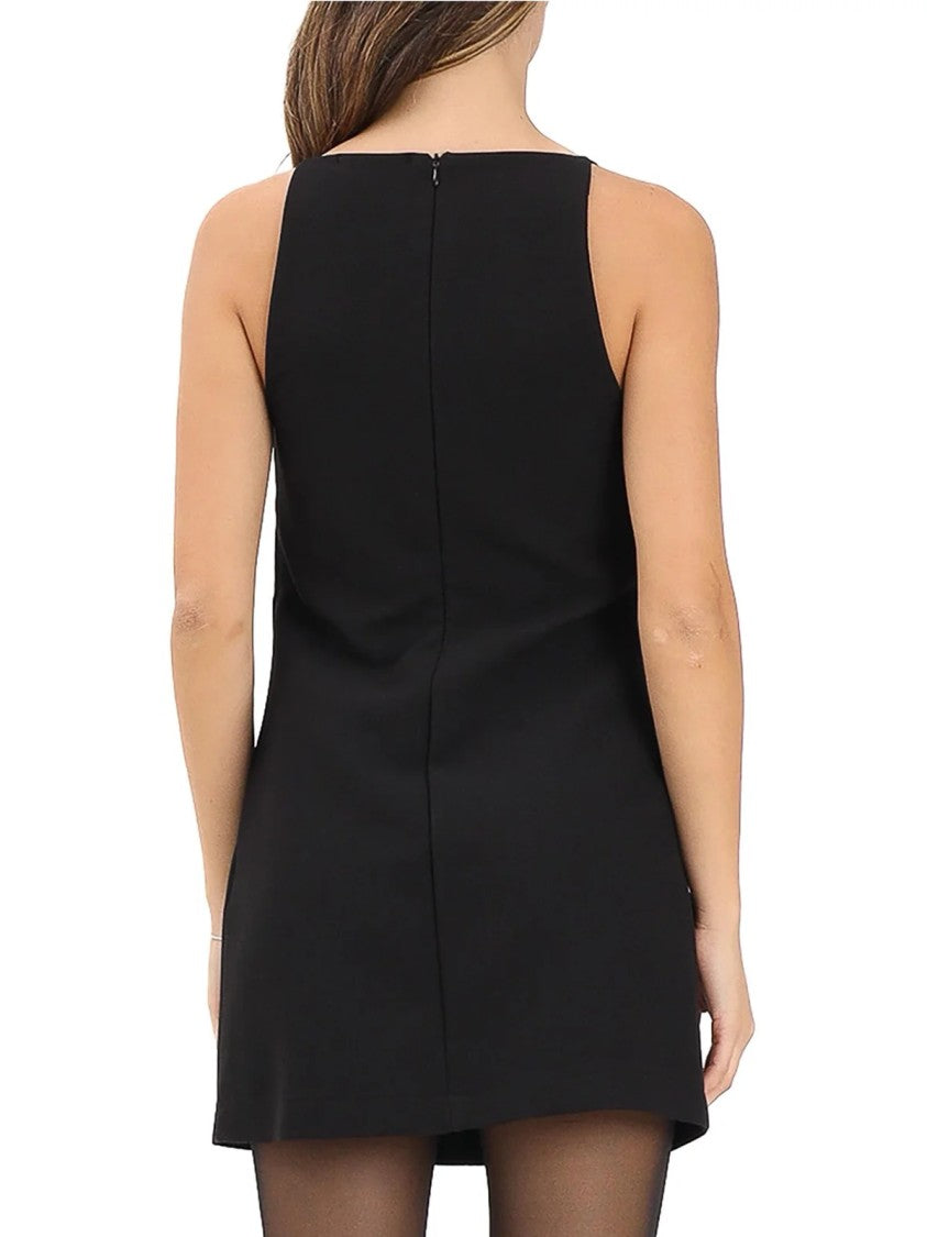 Tpn Flared Silhouette Mini Dress With Removable Appliqués
