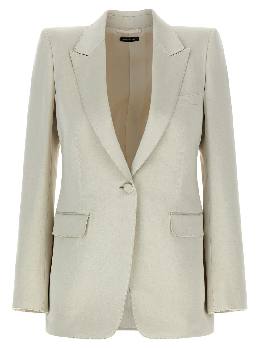 Tom Ford Duchesse Single-Breasted Blazer