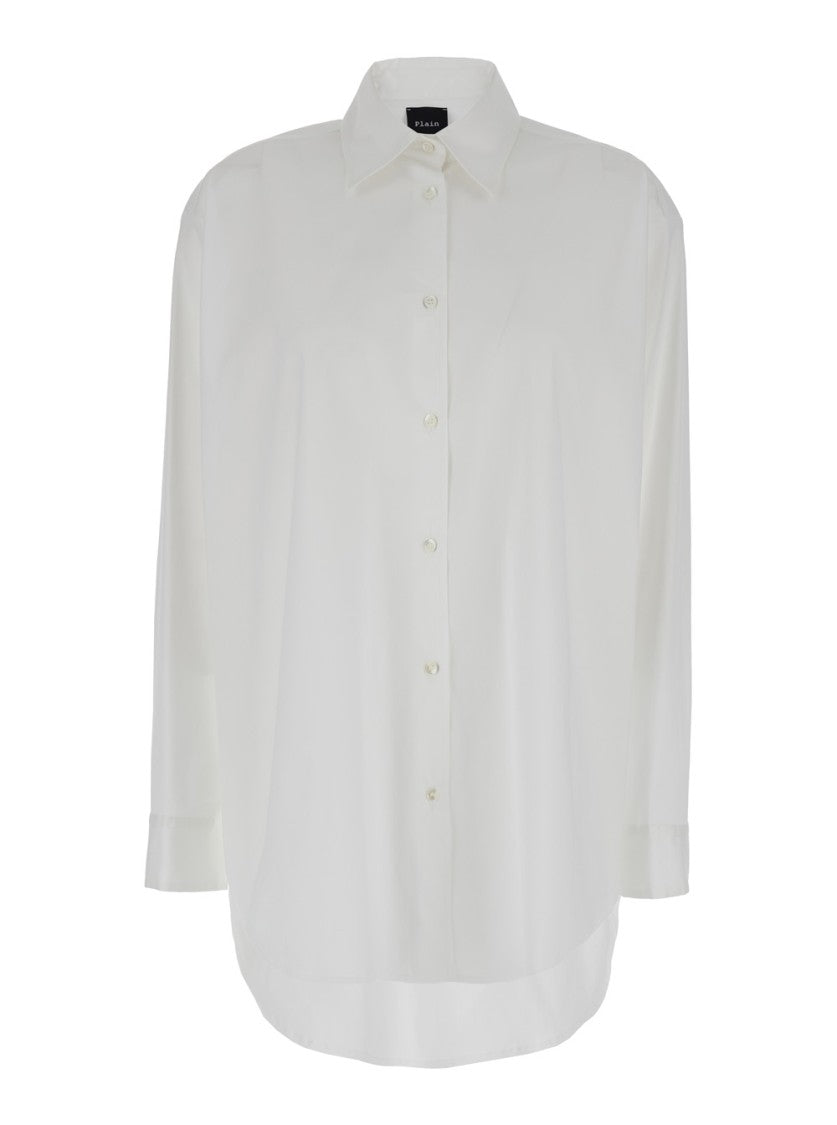 Plain Oversized White Shirt
