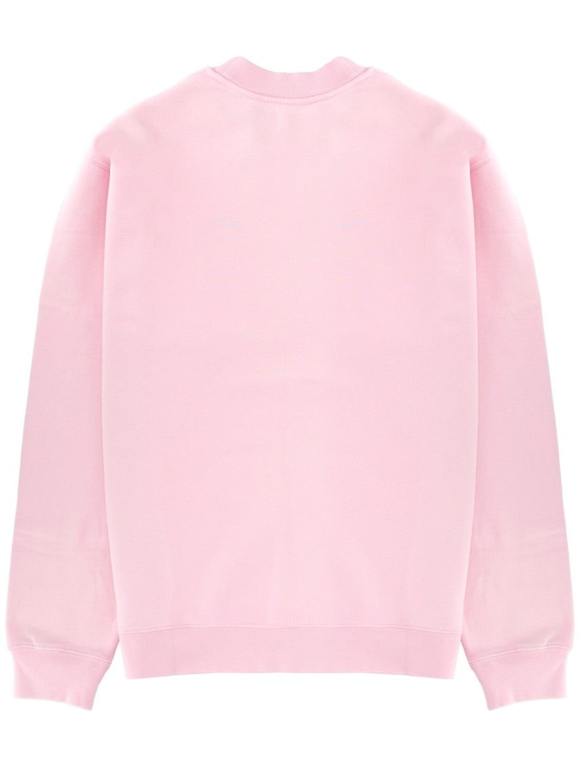 Jacquemus Soft Pink Grosgrain Logo Sweatshirt