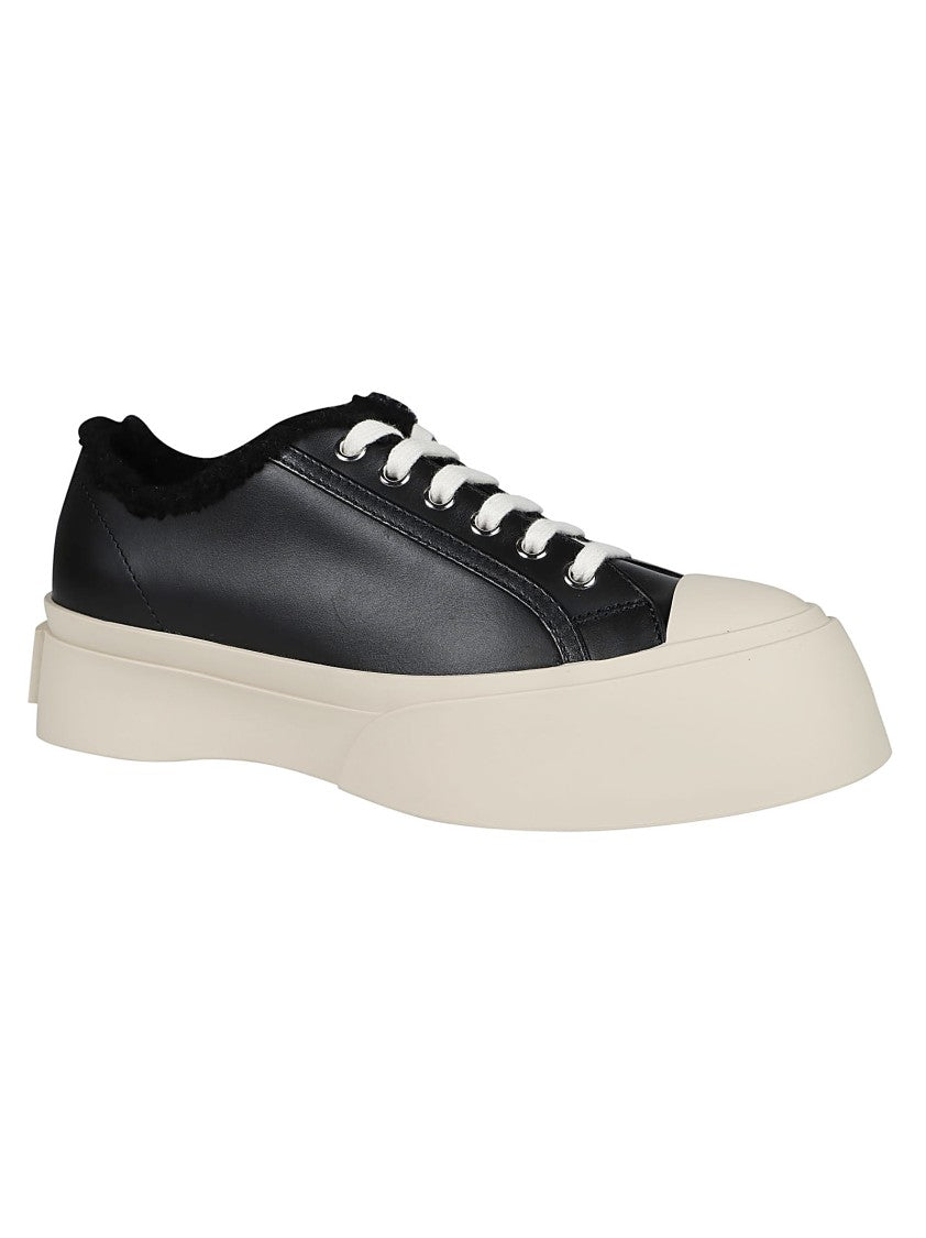 Marni Pablo Lace Up Calf Leather Sneakers