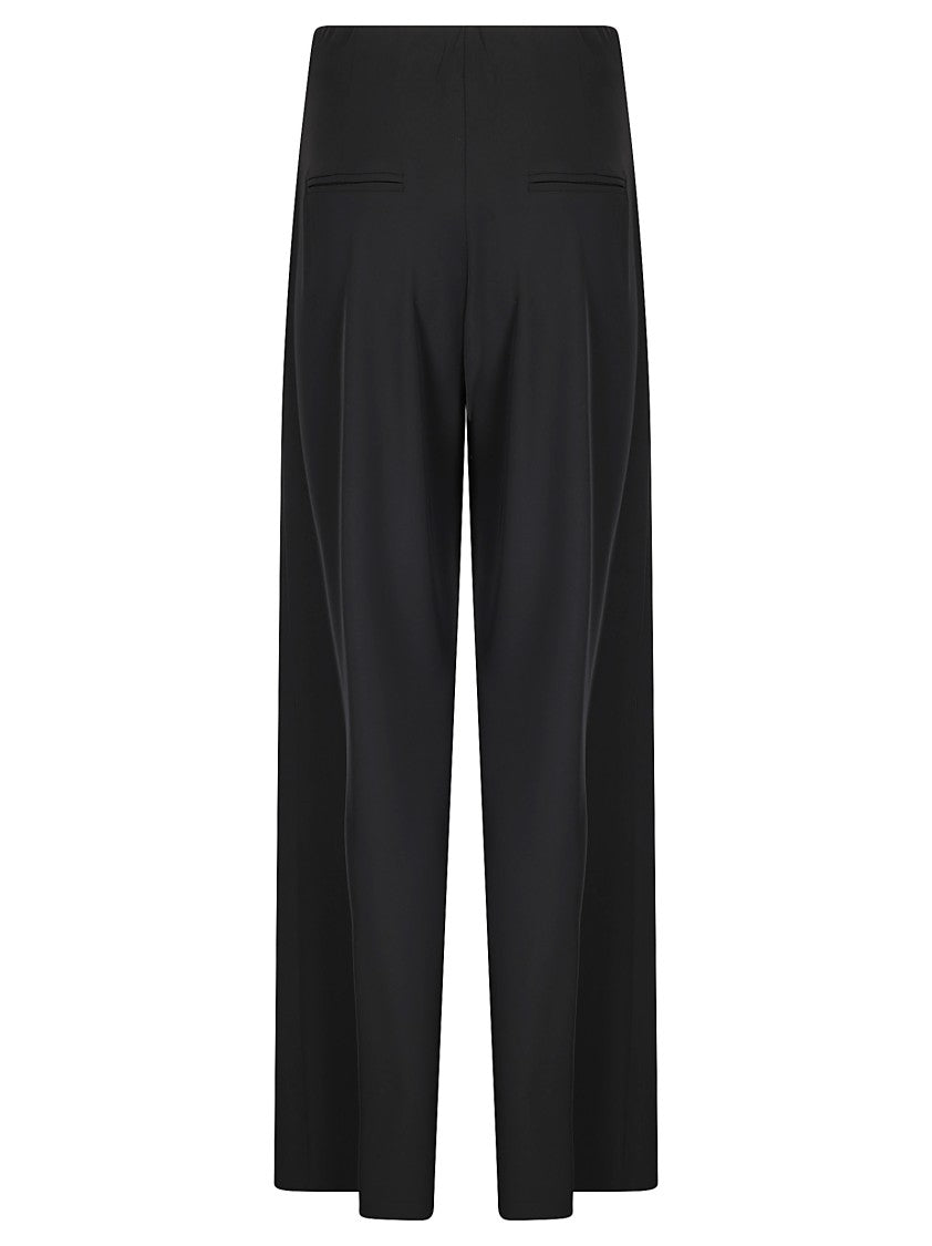 Stefano Mortari Wide-Leg Trousers With High Elastic Waistband