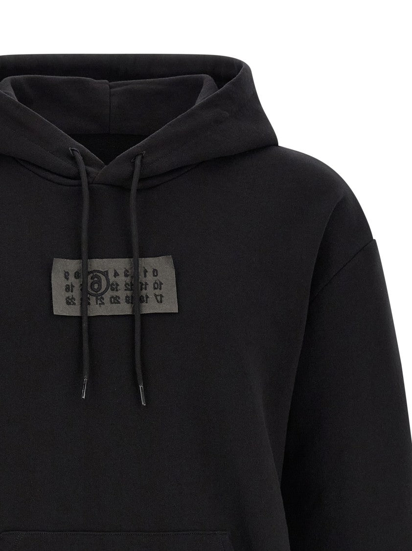 Mm6 By Maison Margiela Cotton Hoodie Logo Patch