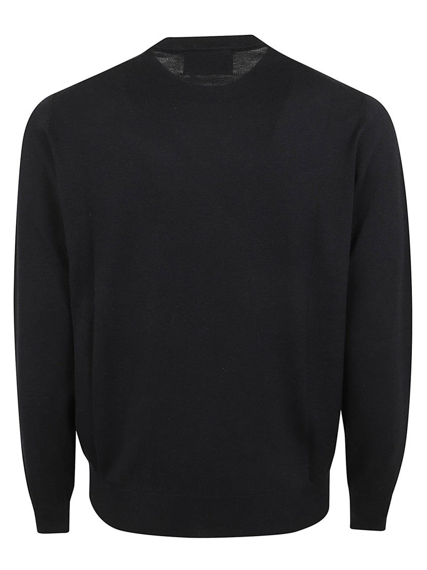 Ballantyne Crewneck Pullover In Luxurious Silk-Cotton Blend