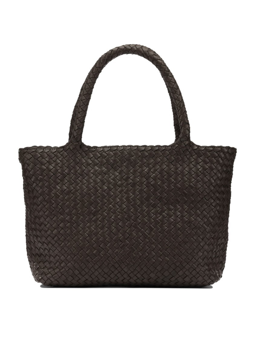 Officine Creative Woven Leather Shoulder Bag