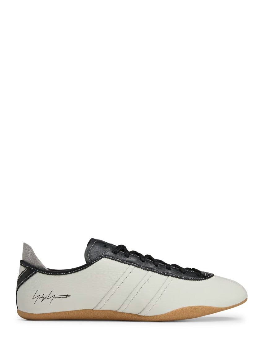 Y-3 Low-Profile Sneakers With Contrasting Leather Accents