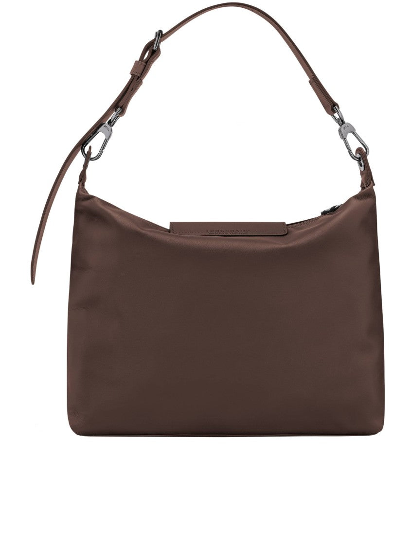 Longchamp Brown Le Pliage Xtra Leather Handbag
