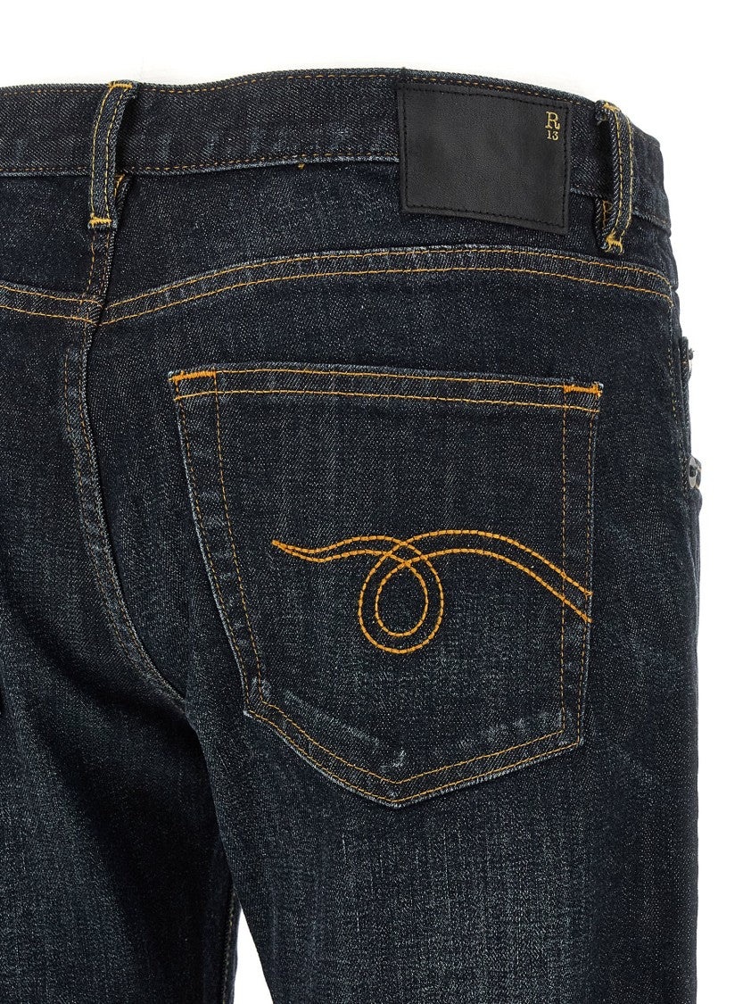 R13 Boy Straight' Jeans