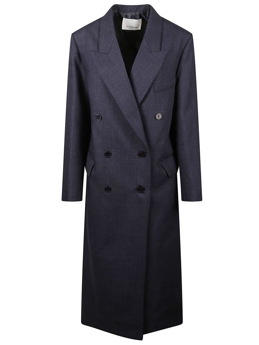 The Frankie Shop Jane Checked Coat