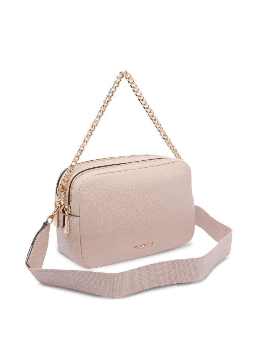 Michael Kors Leather Rectangular Shoulder Chain Handle Bag