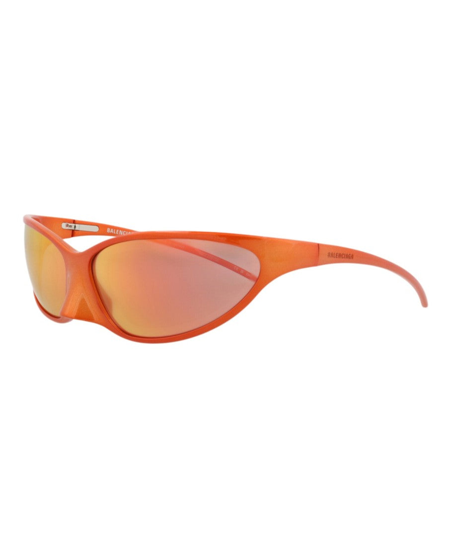 Balenciaga Shield-Frame Alluminium Sunglasses