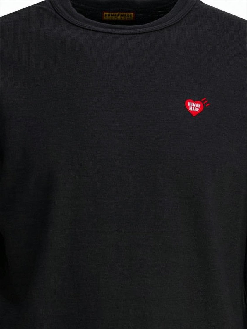 Humanmade Long-Sleeve Graphic T-Shirt With Heart Logo