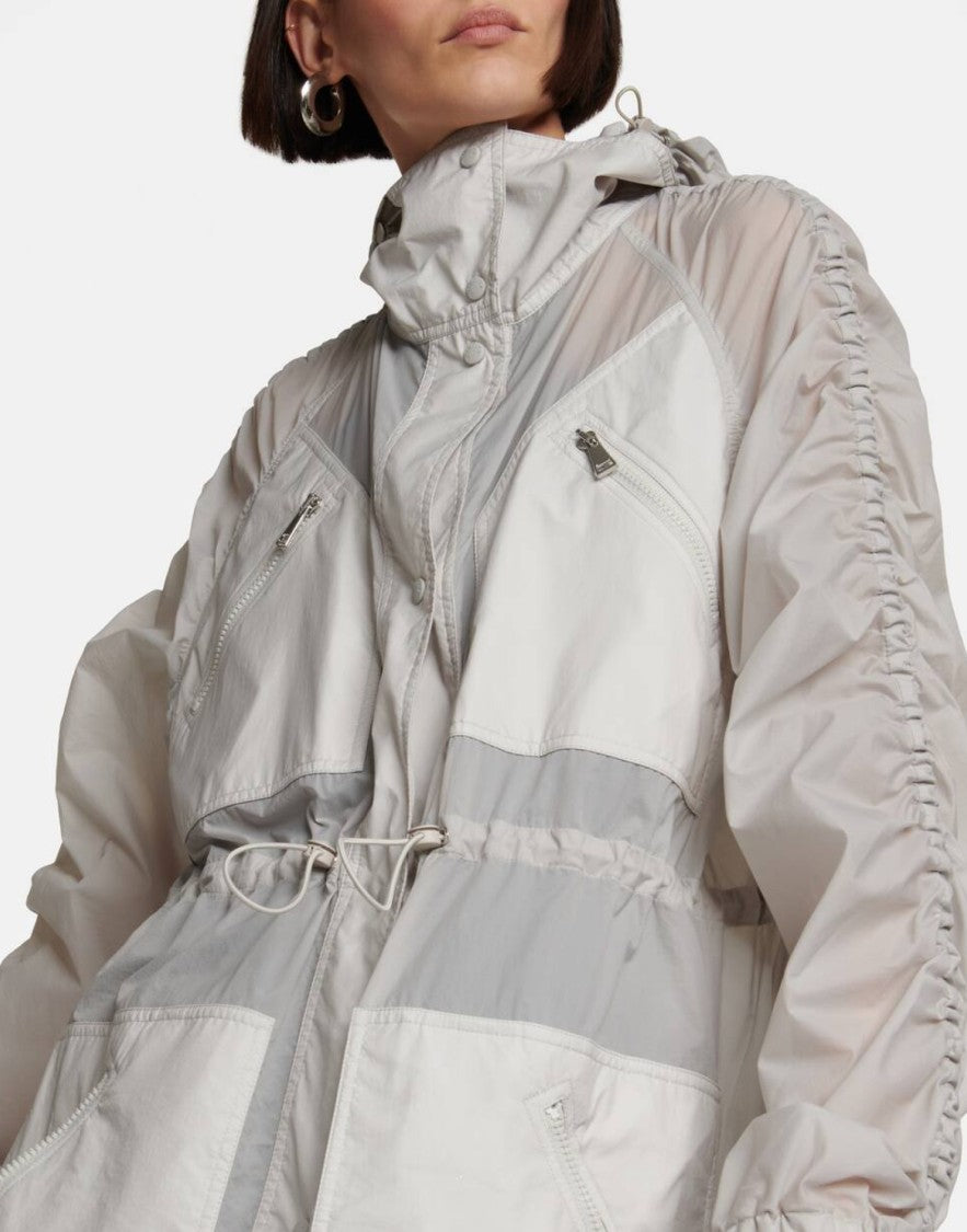 Moncler Potet Logo Parka Raincoat