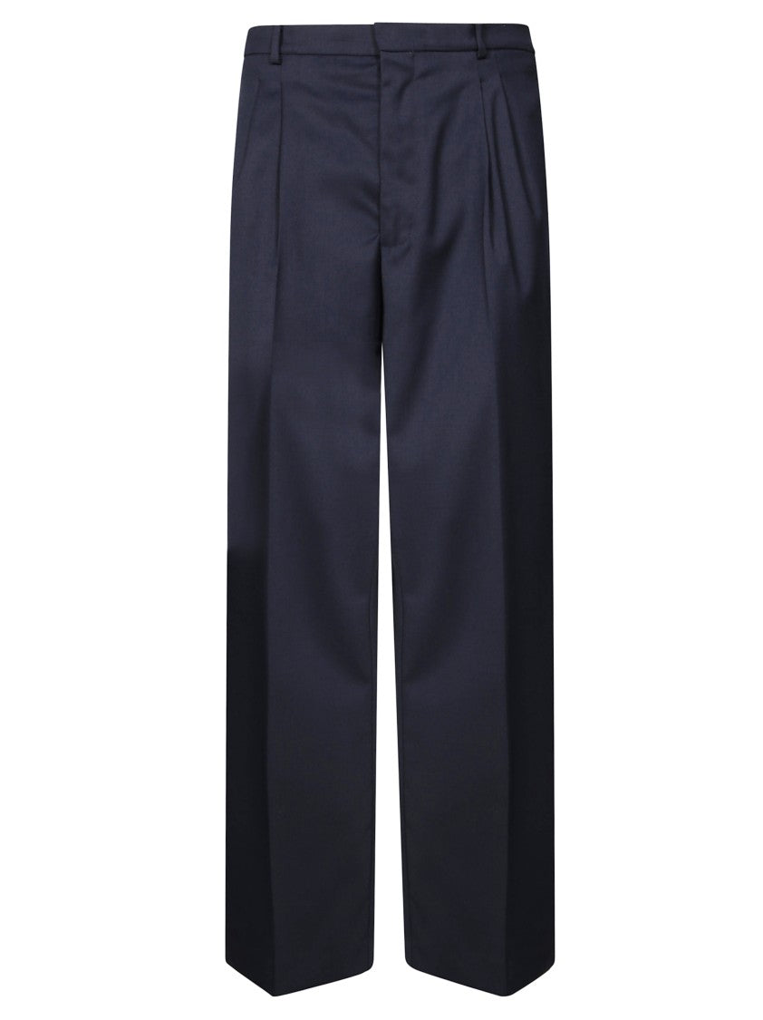 Amaranto Tailored Wool Blend Pants