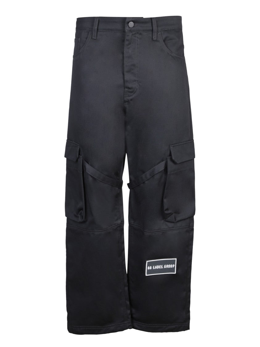 44 Label Group Comfortable Black Trousers