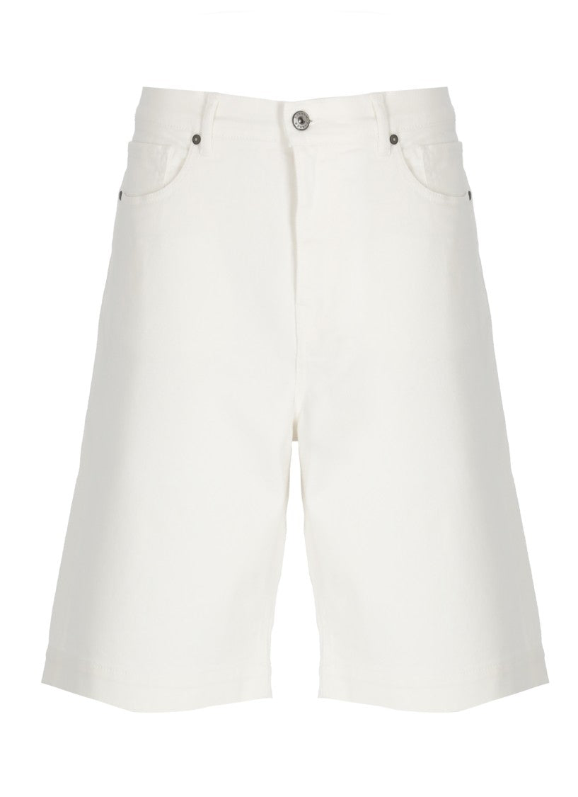 Parosh Cuoricini Five Pockets Shorts