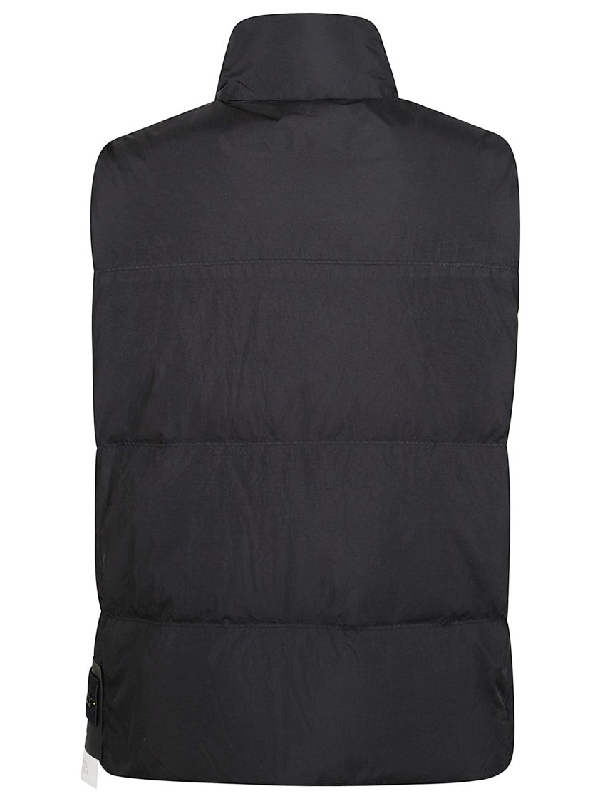 Stone Island Rds High Collar Sleeveless Padded Down Vest