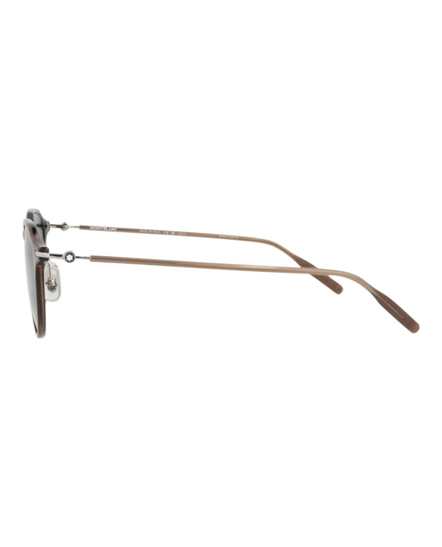 Montblanc Round-Frame Injection Sunglasses