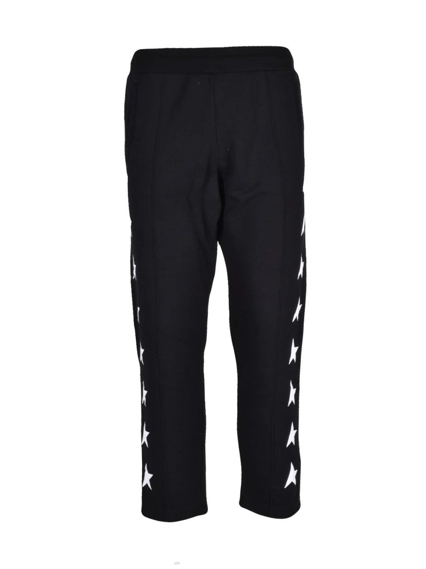 Star Golden Goose Relaxed Fit Tracksuit Pants With Iconic Star Motifs