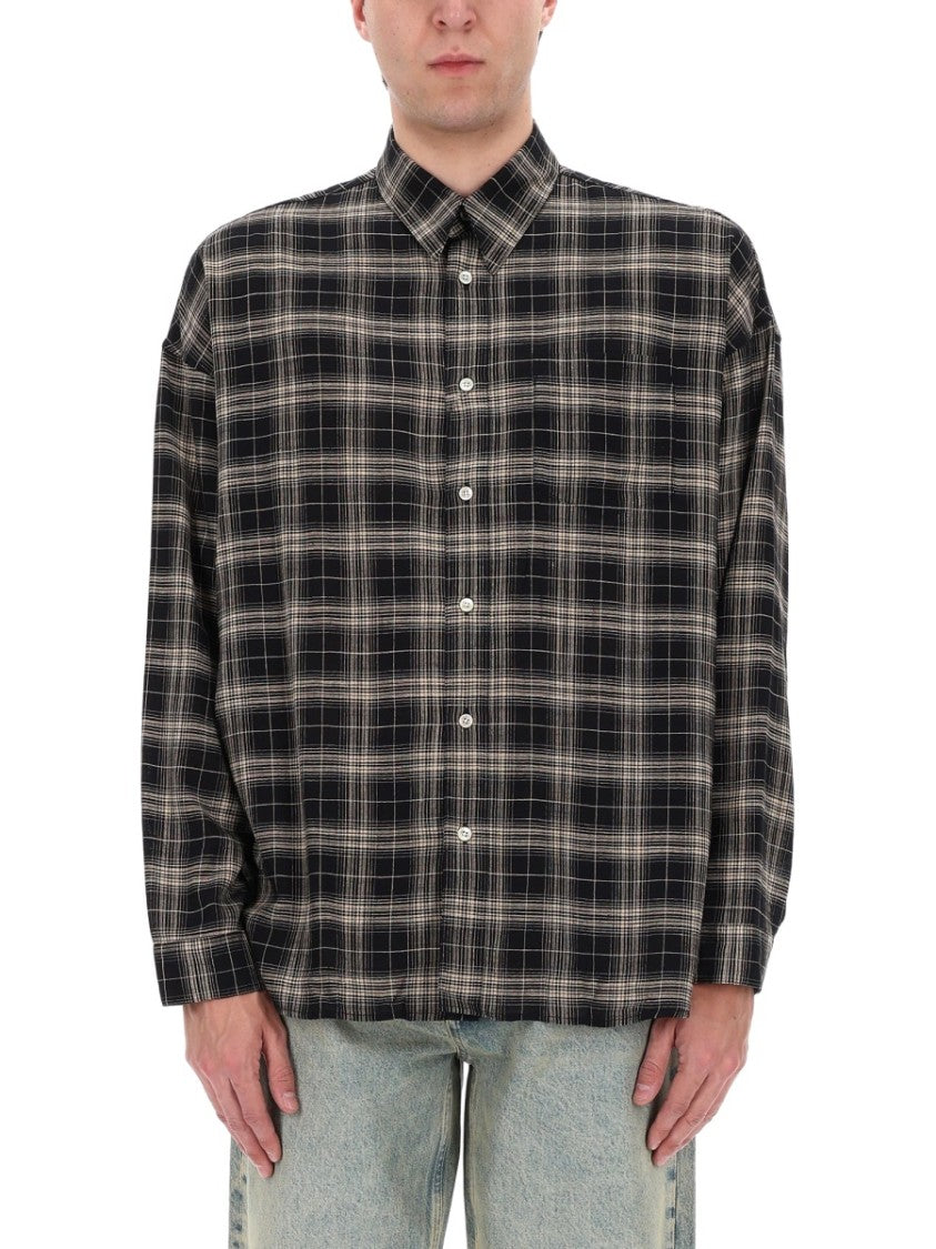 Sunflower Muted Tones Classic Plaid Casual Shirt