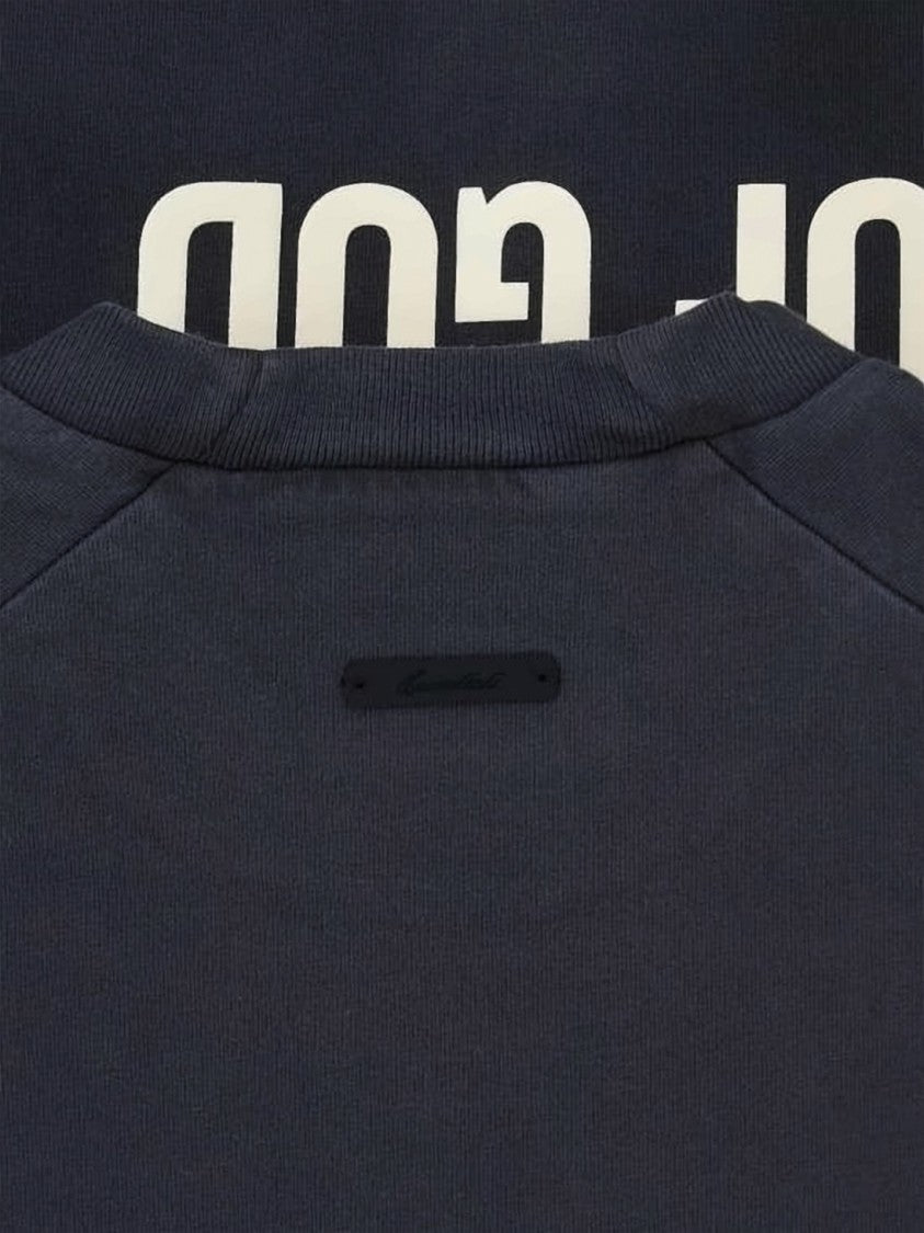 Fear Of God Relaxed Fit Black Cotton Tee