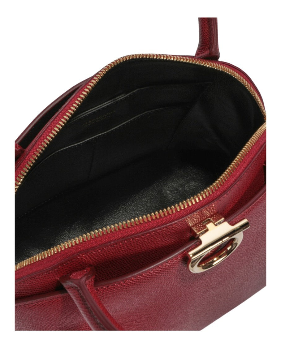 Ferragamo Gancini Medium Top Handle Bag
