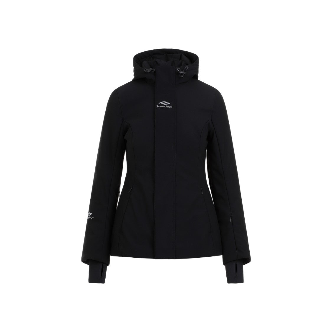 Balenciaga Black Ski Hourglass Parka