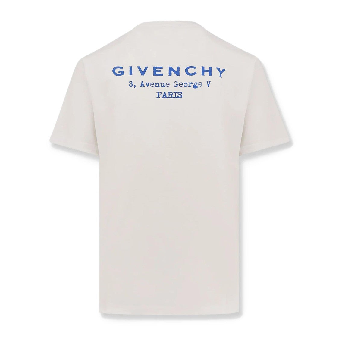 Givenchy White T-Shirt With Bold Text Detail