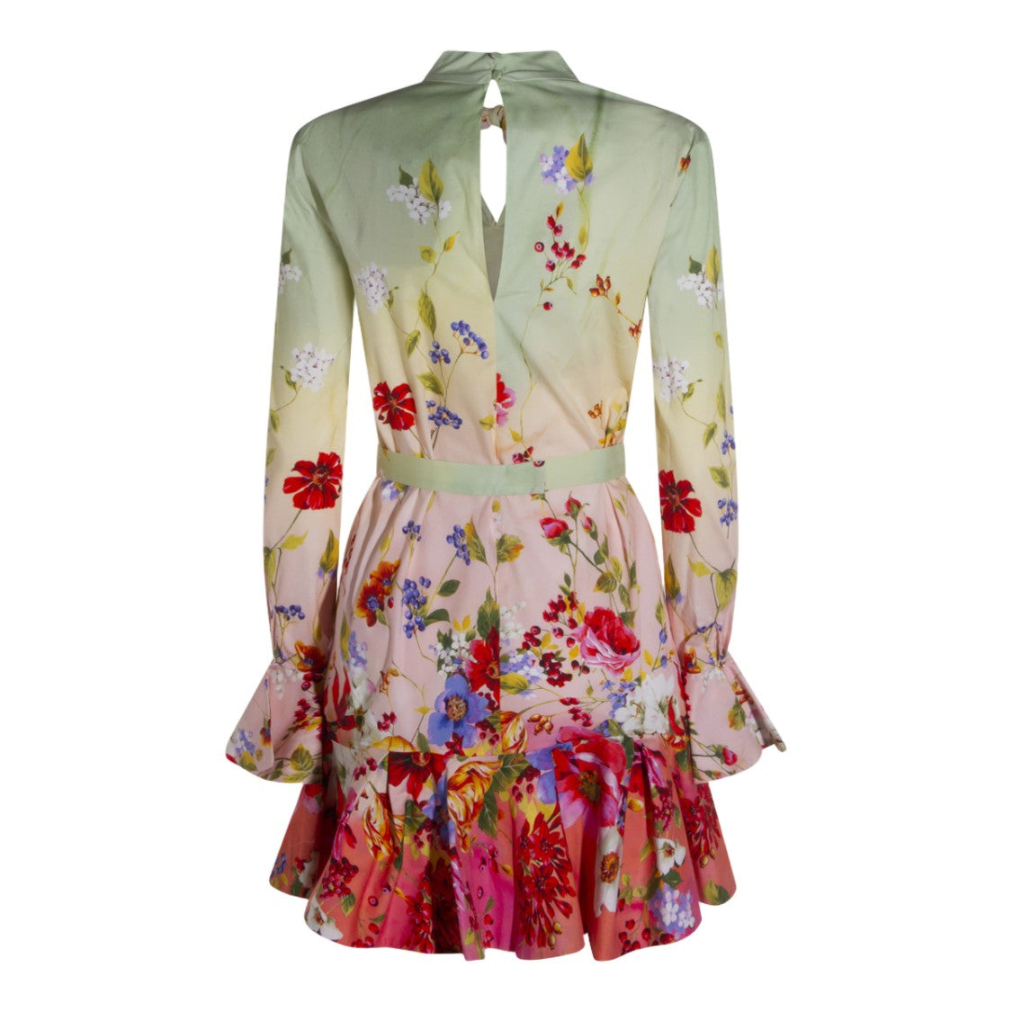 Roberto Cavalli Flowing Silhouette Dress With Fitted Bodice