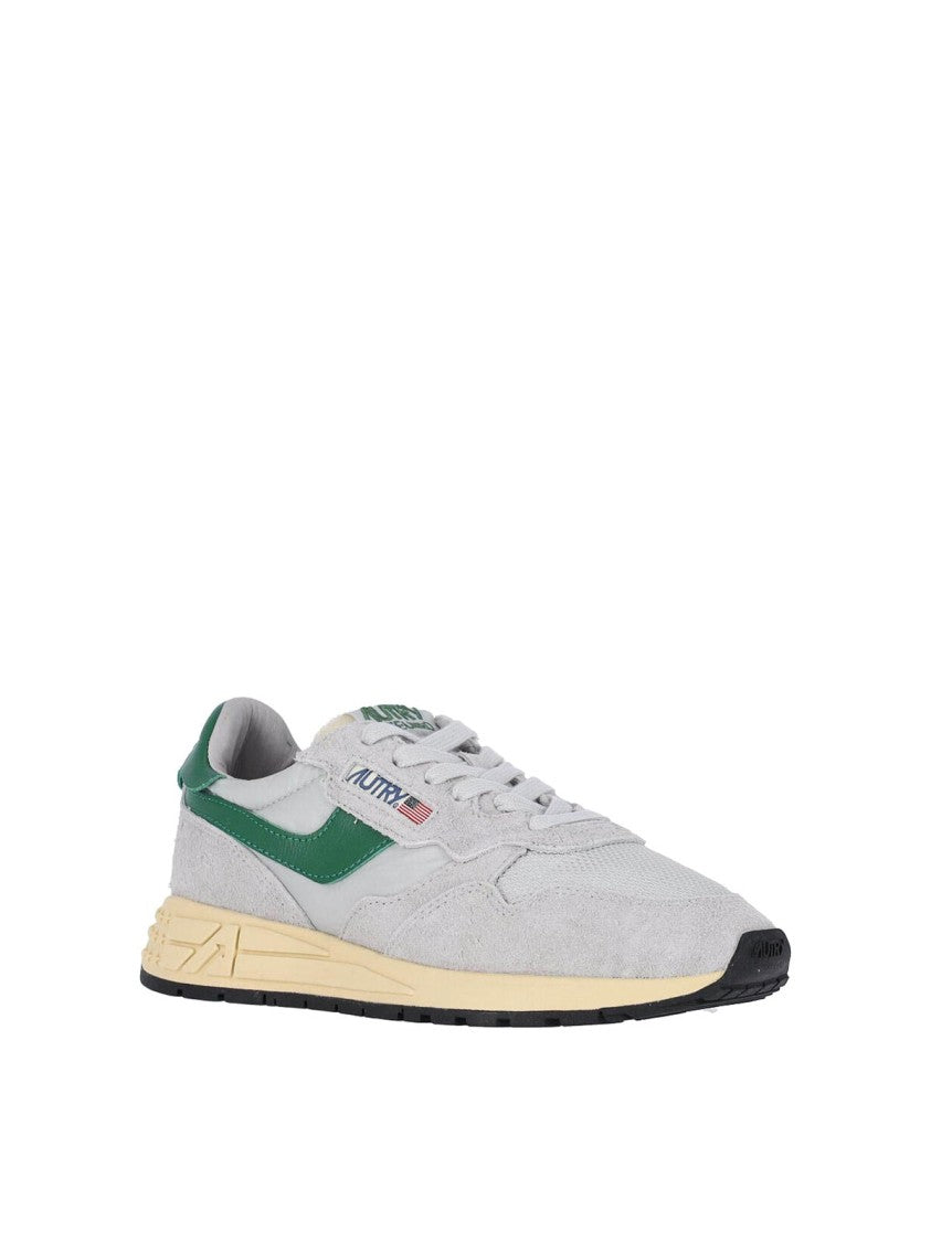 Autry Vapor Reelwind Low Suede Nylon Sneakers